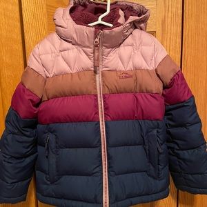 Little girl’s L.L. Bean puffer coat